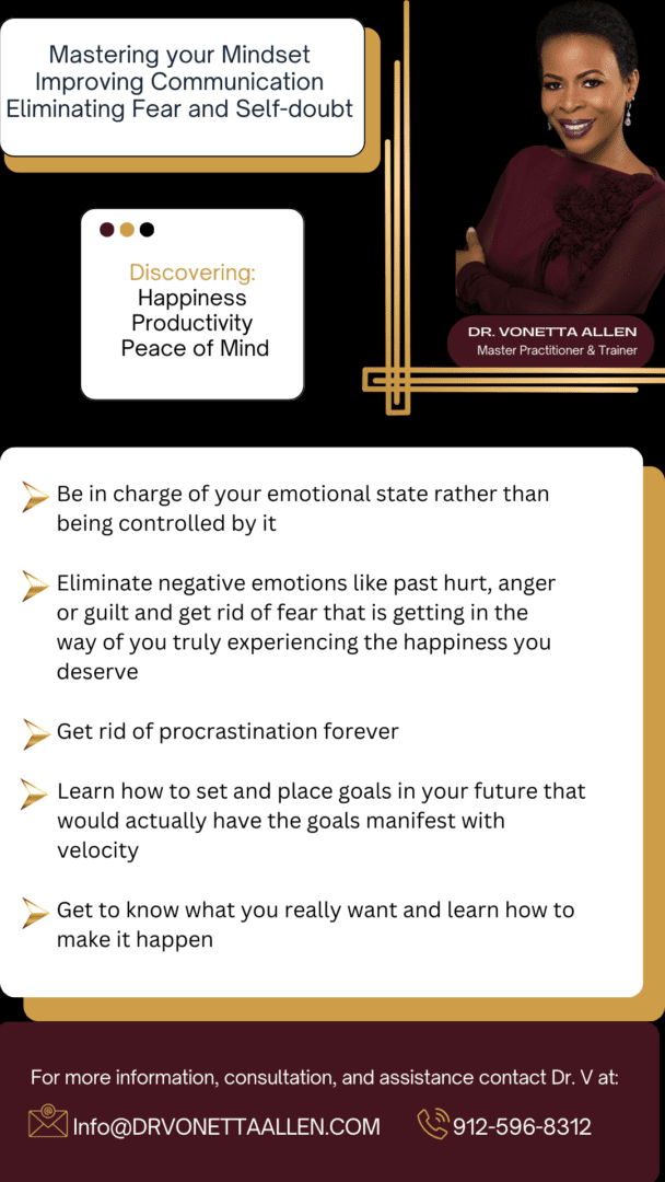 A poster with some tips on how to deal with negativity.